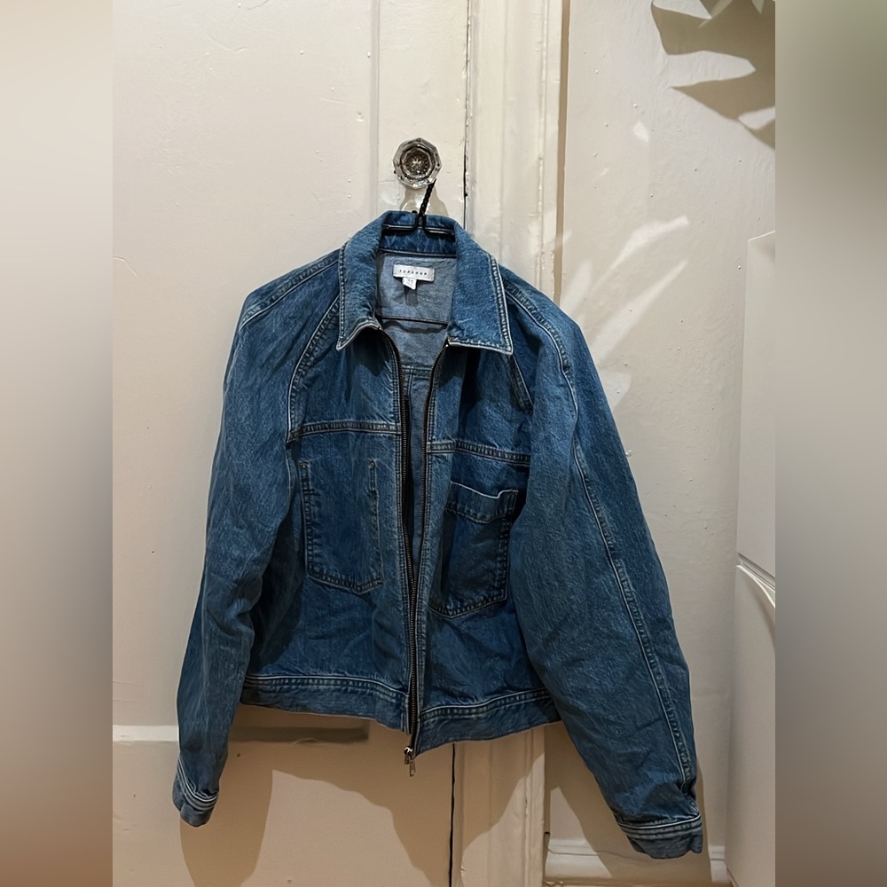 Topshop Boxy Denim Jacket